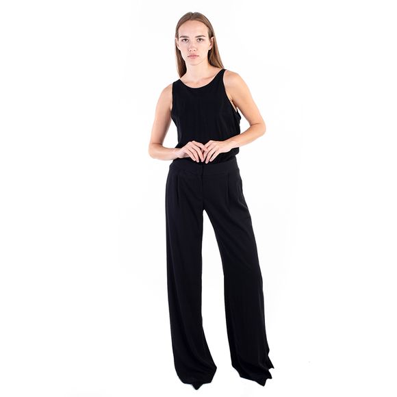 THEORY MEDIUM RISE WIDE LEG PANTSWOMENS SIZE 28